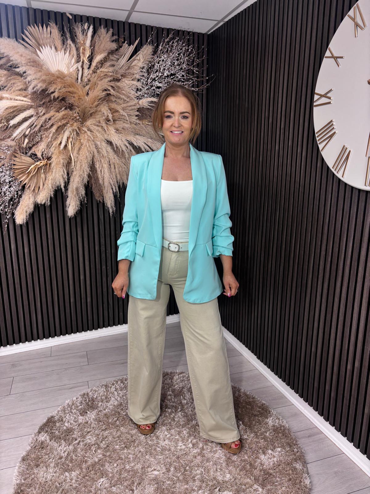 TANYA BLAZER - MINT