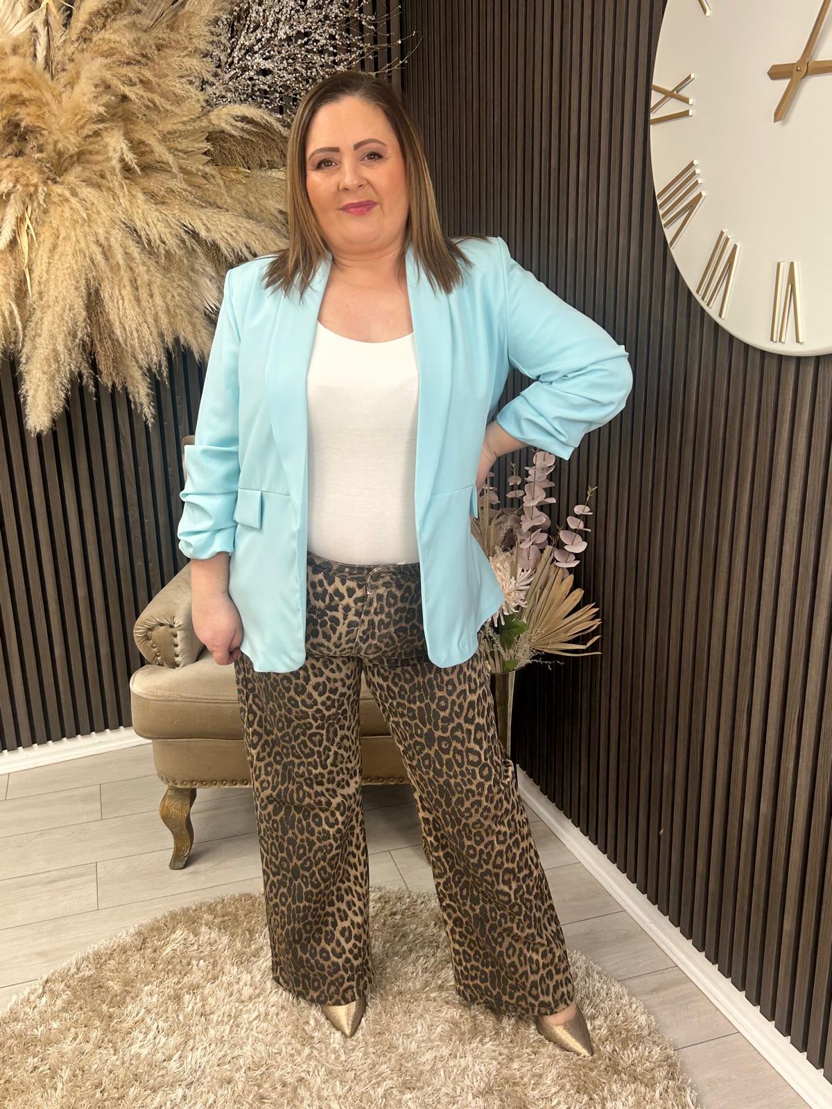 TANYA BLAZER - AQUA