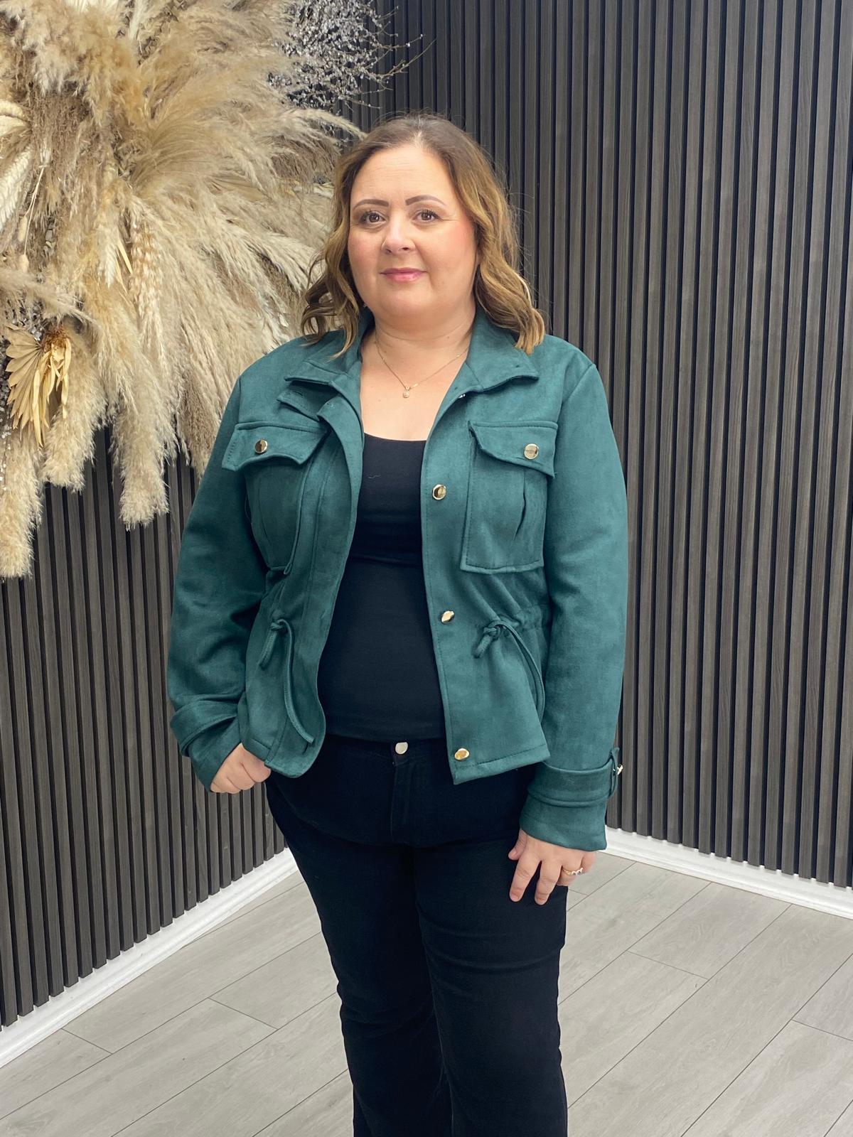 FIONA ANN JACKET - GREEN
