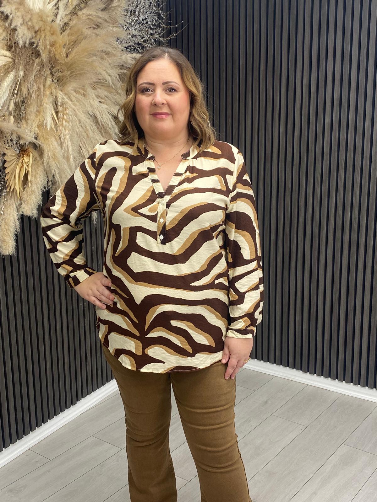 KACIE JEANS - CAMEL