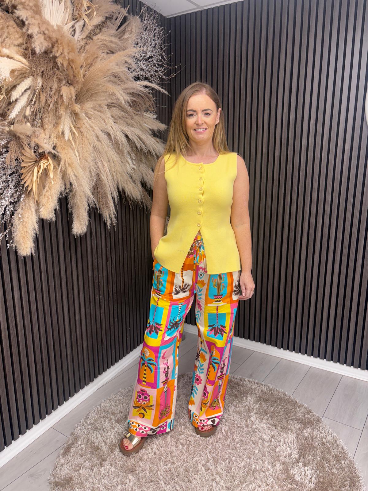 KYLIE WIDE LEG TROUSERS