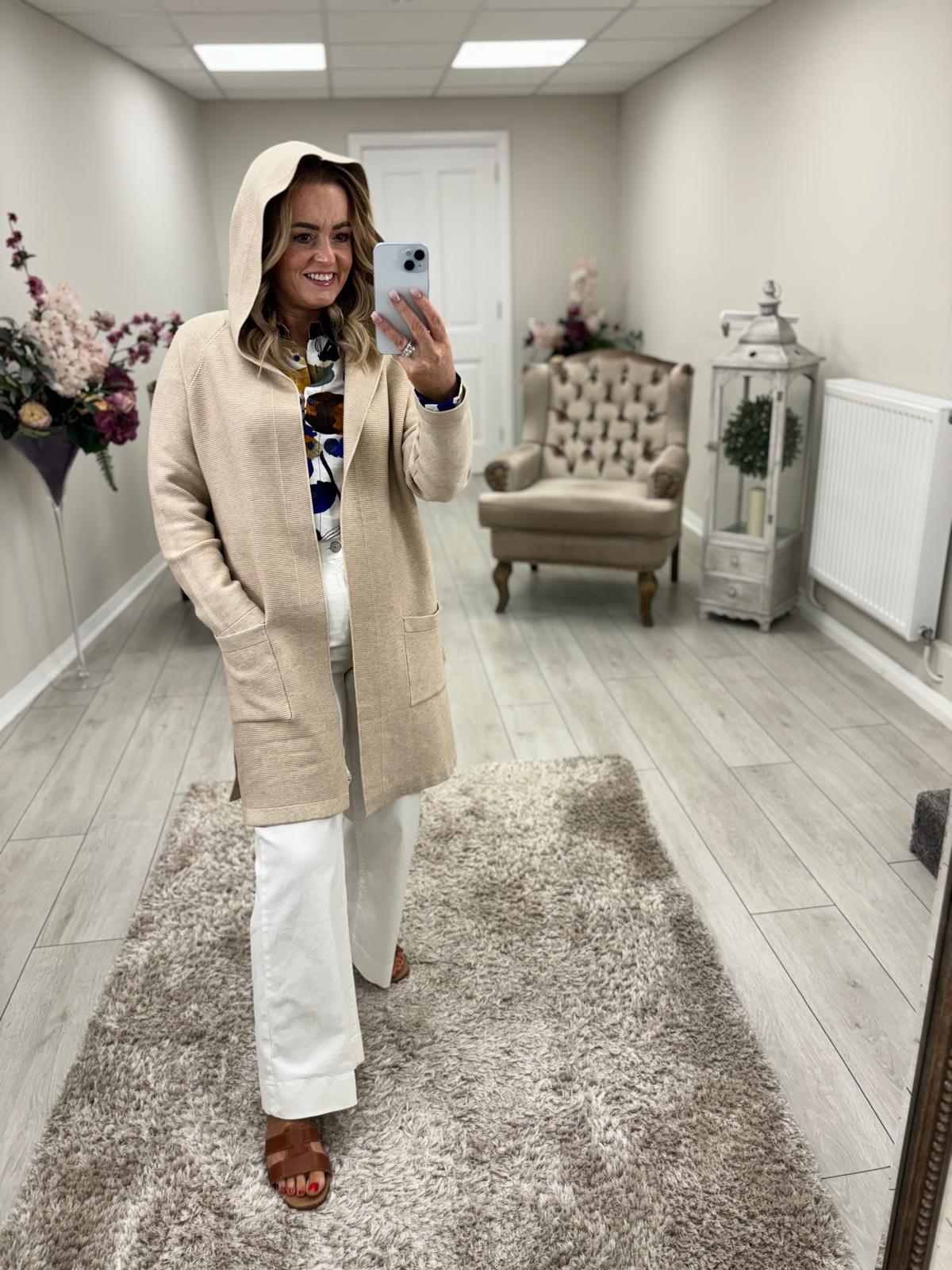 CAROLINE CARDIGAN - BEIGE