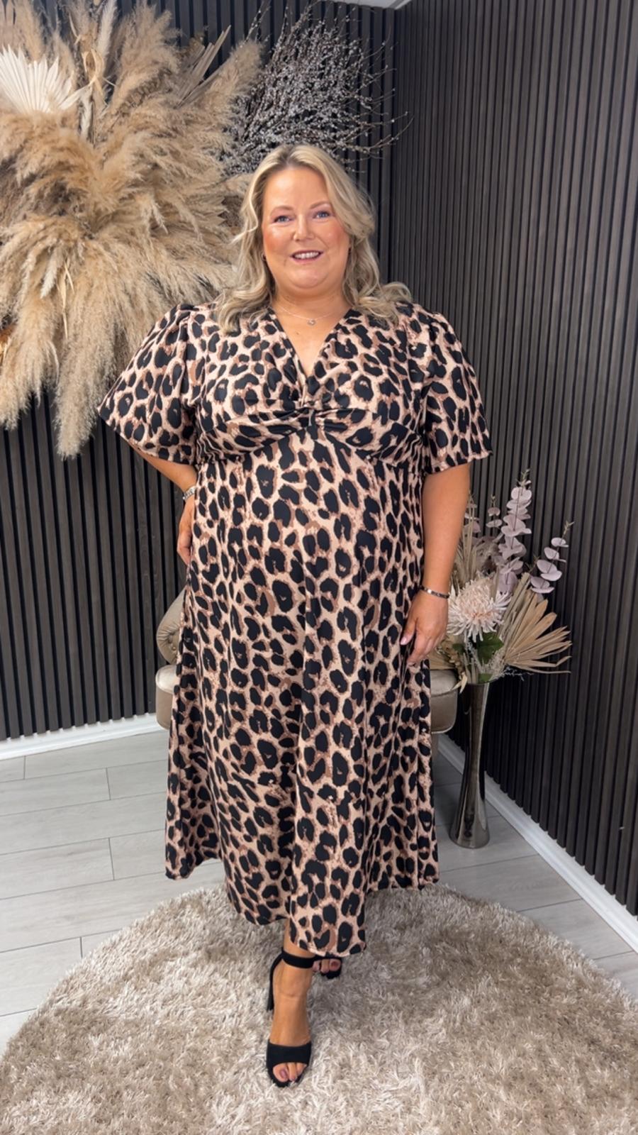 MACKENZIE DRESS - BROWN