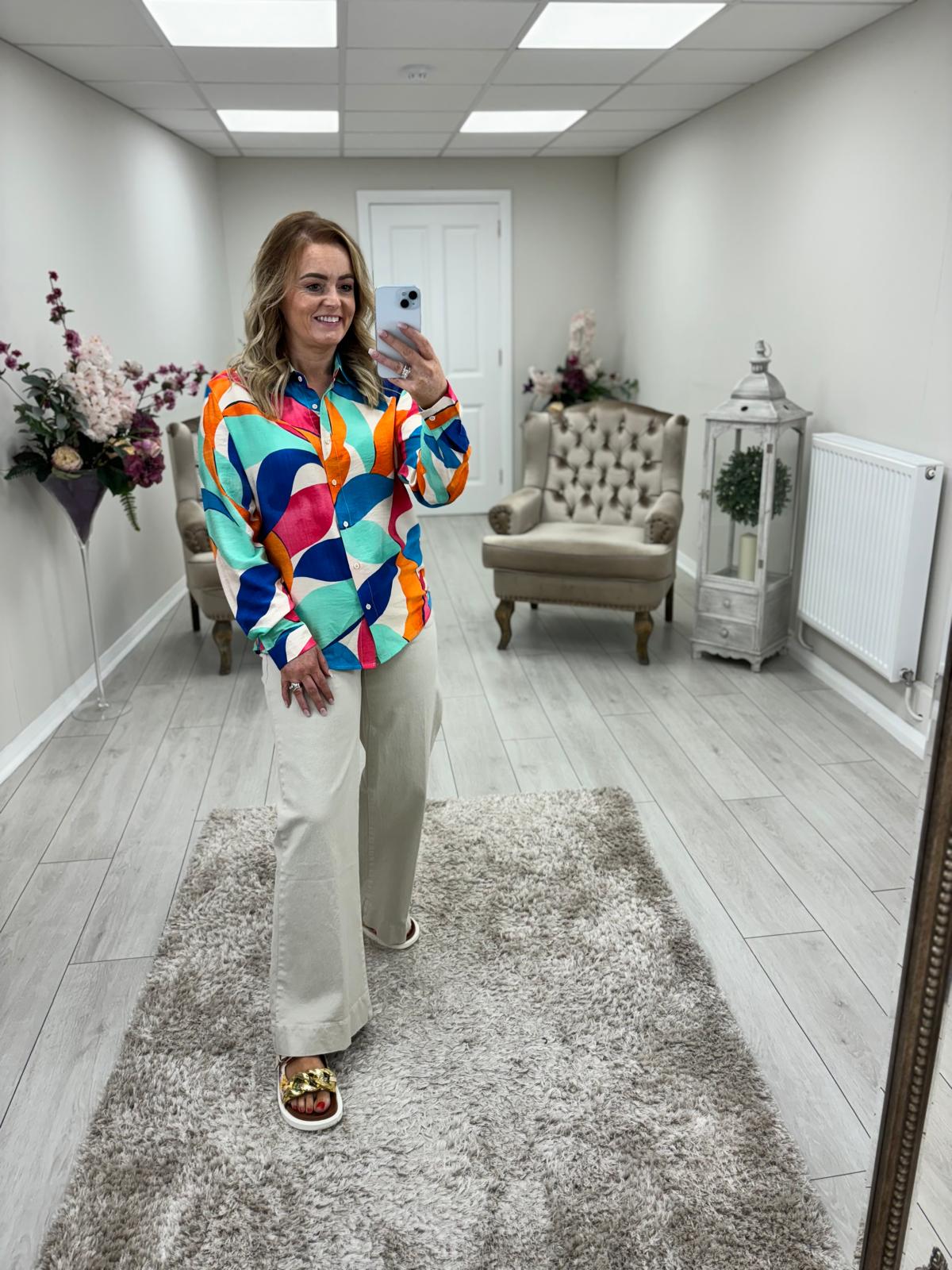 SAMANTHA SHIRT - MULTI