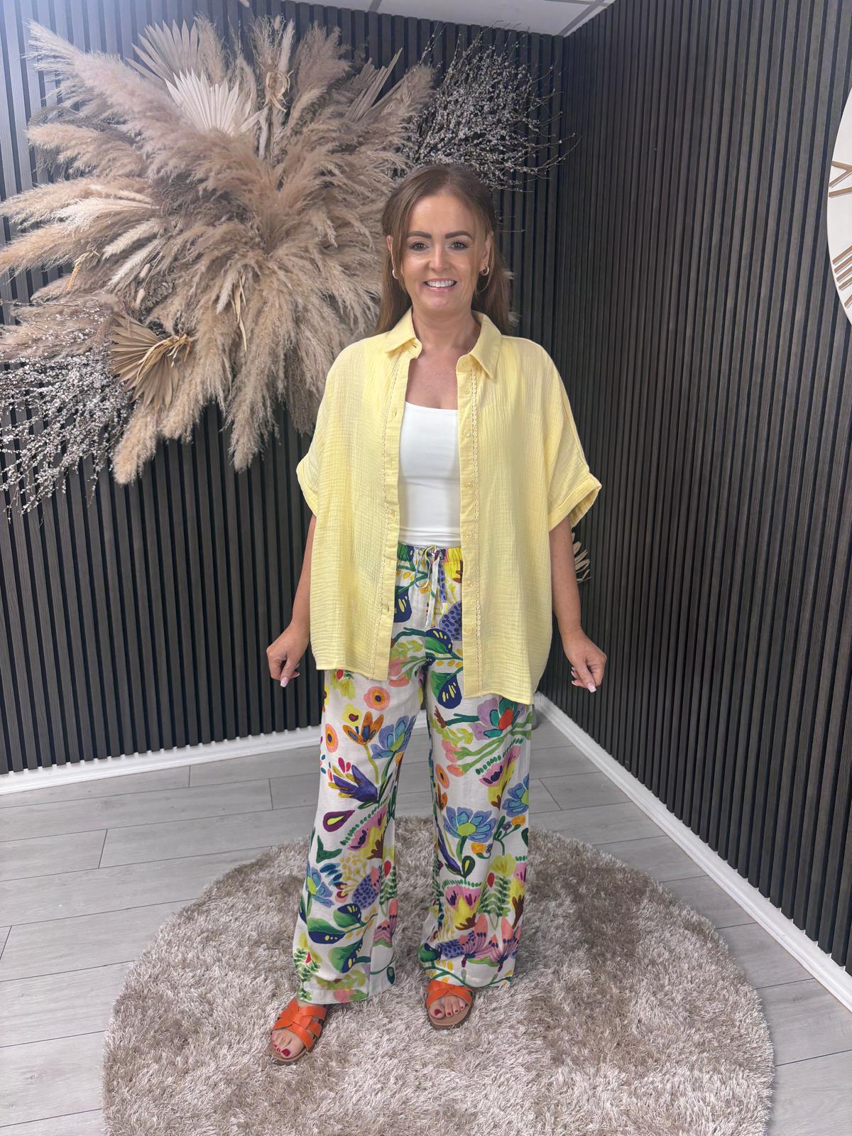 DARCEY SHIRT - YELLOW