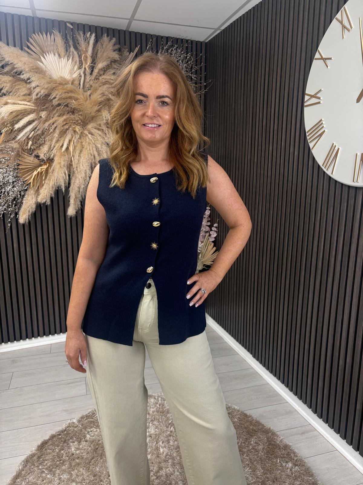 BRONA JEANS - BEIGE