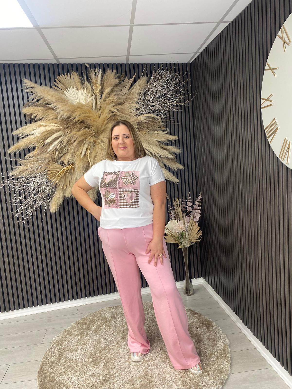 JANETTE T-SHIRT - PINK