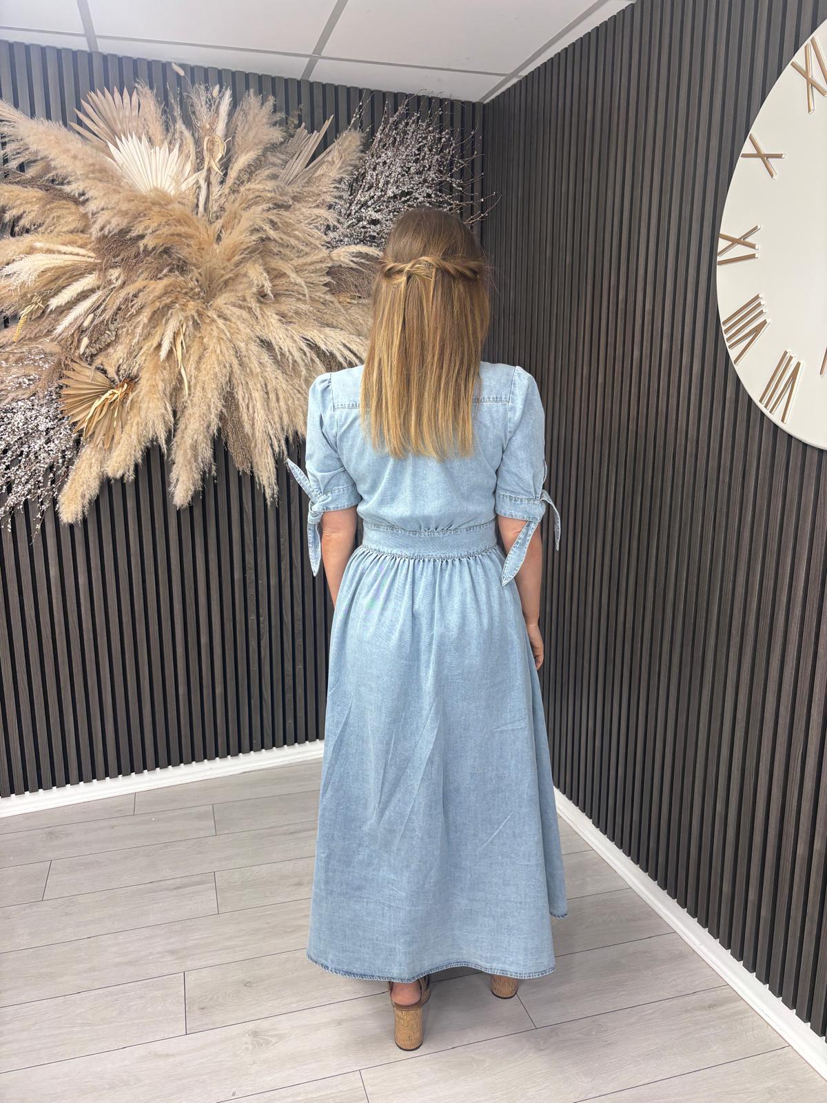 CAMMIE DENIM DRESS
