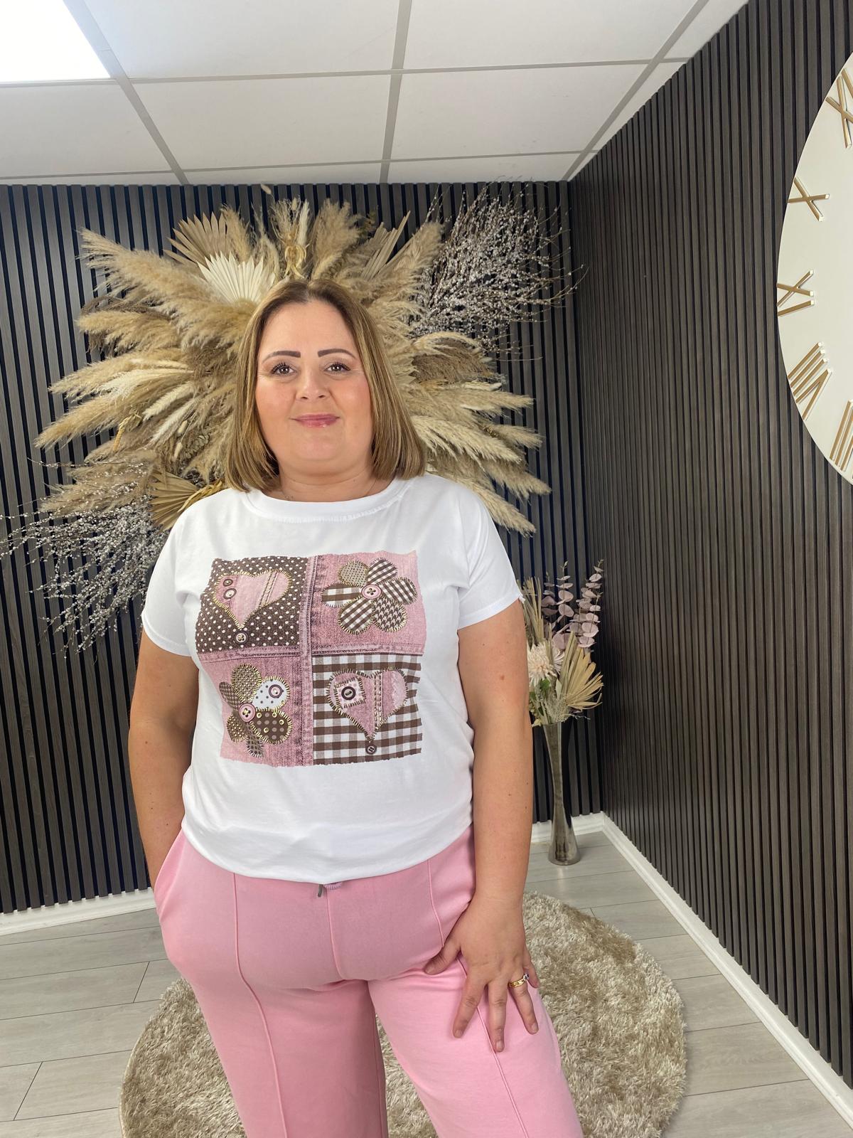 JANETTE T-SHIRT - PINK