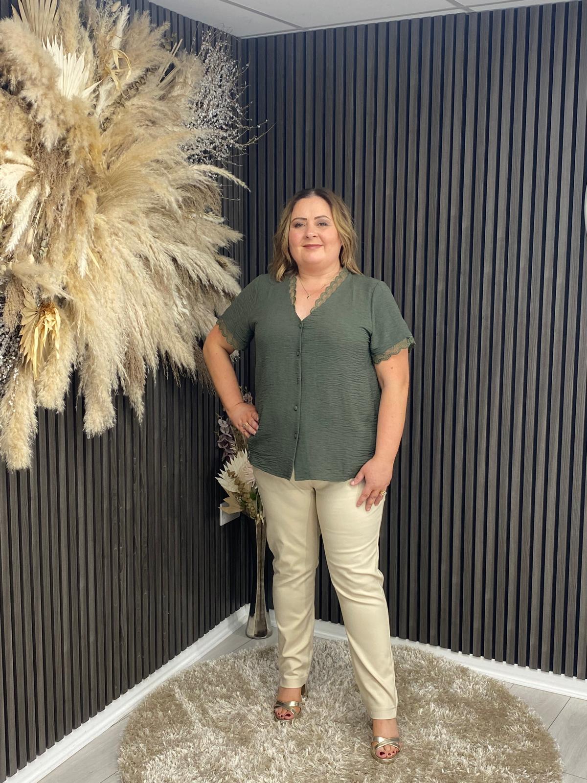 PHYLLIS TOP - KHAKI