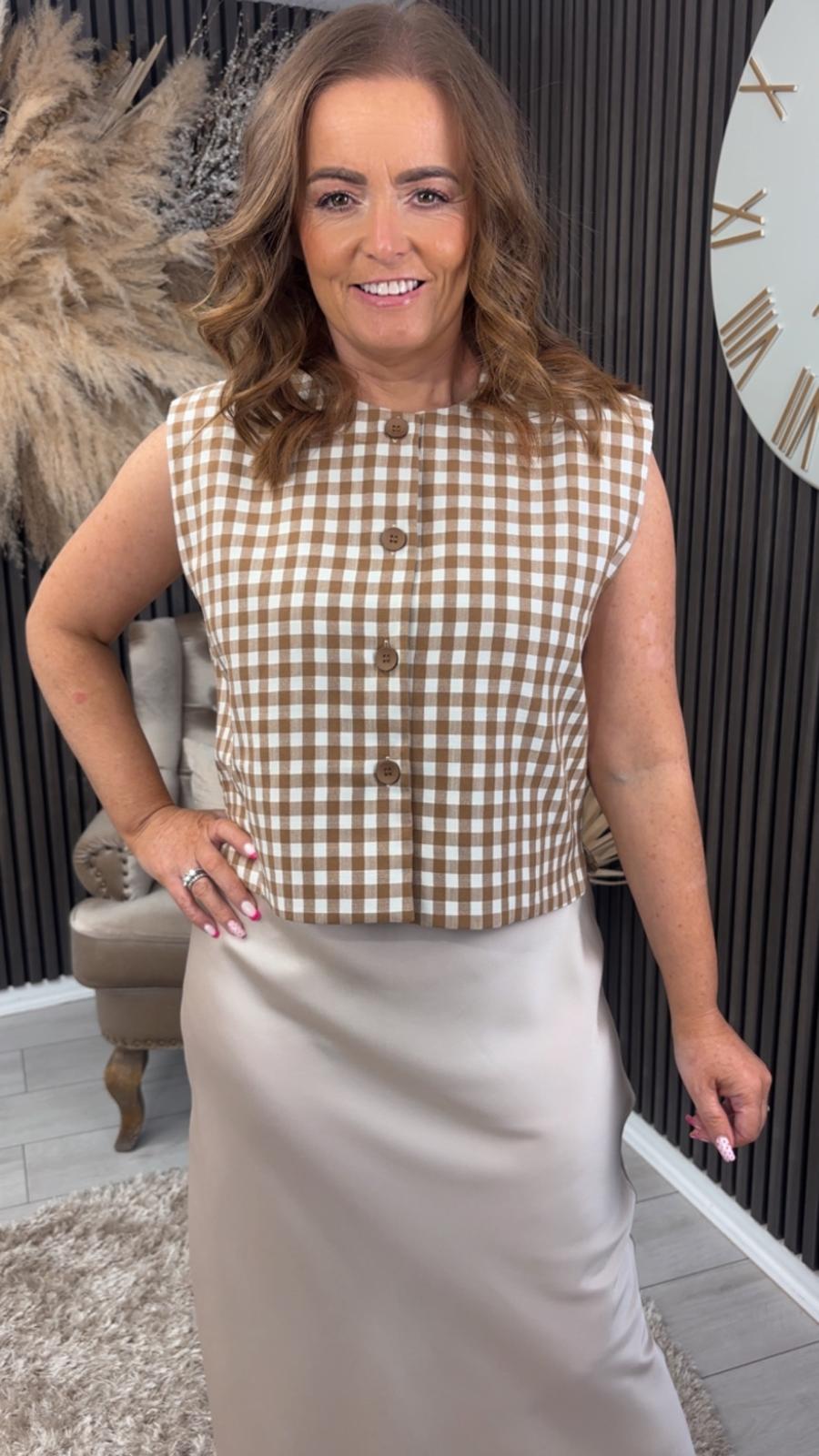 JANE SKIRT - BEIGE