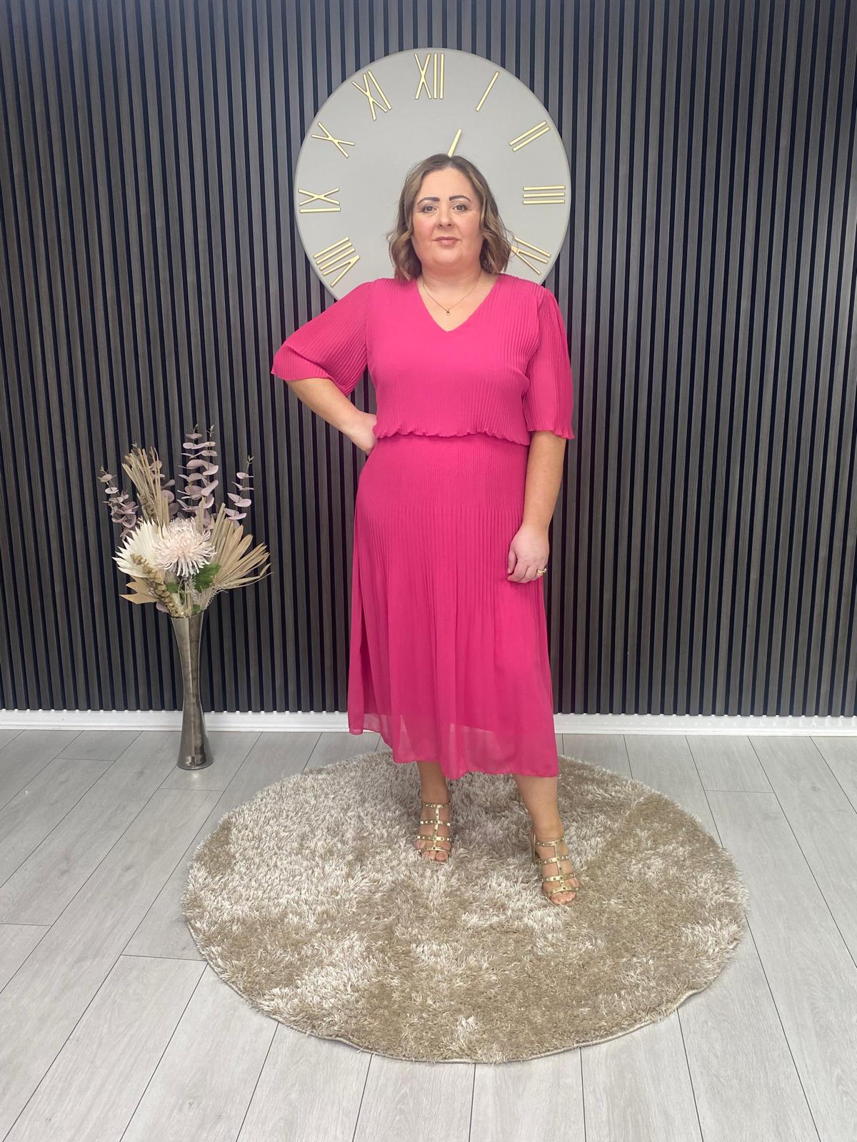 STACEY DRESS - PINK