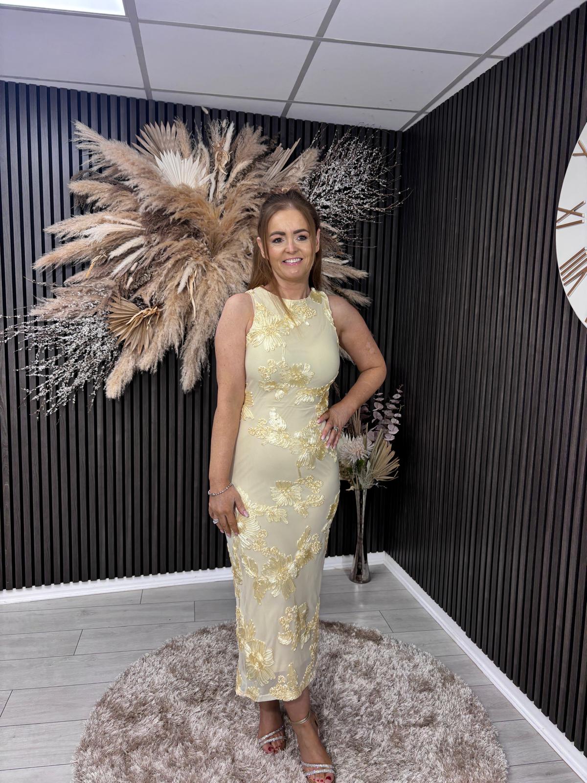 NOREEN DRESS - YELLOW