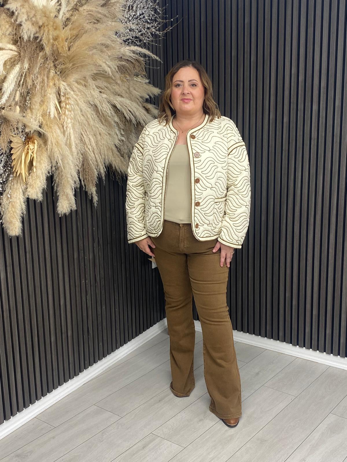 YANA JACKET - CREAM