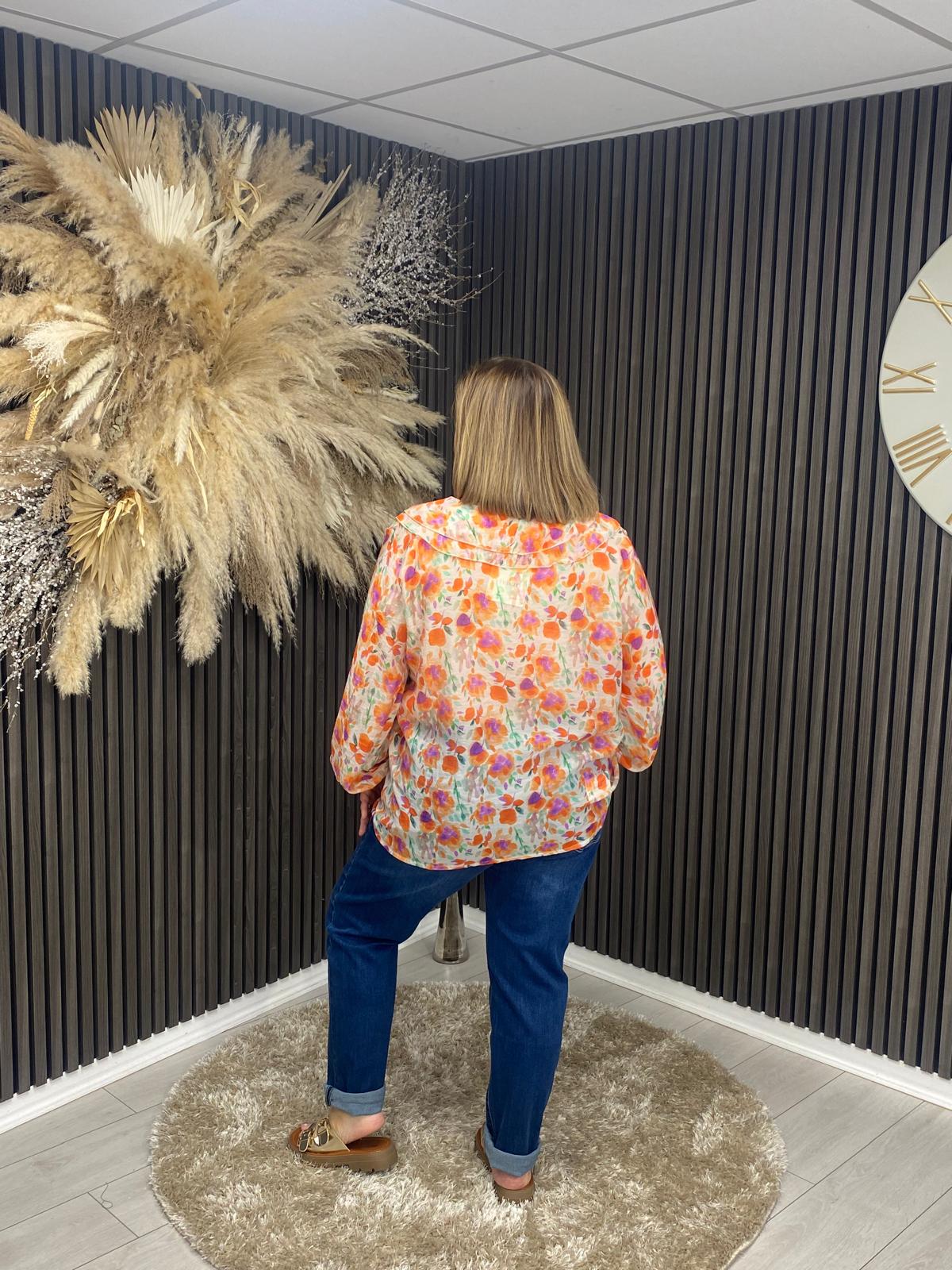 ANNALISE BLOUSE - FLORAL