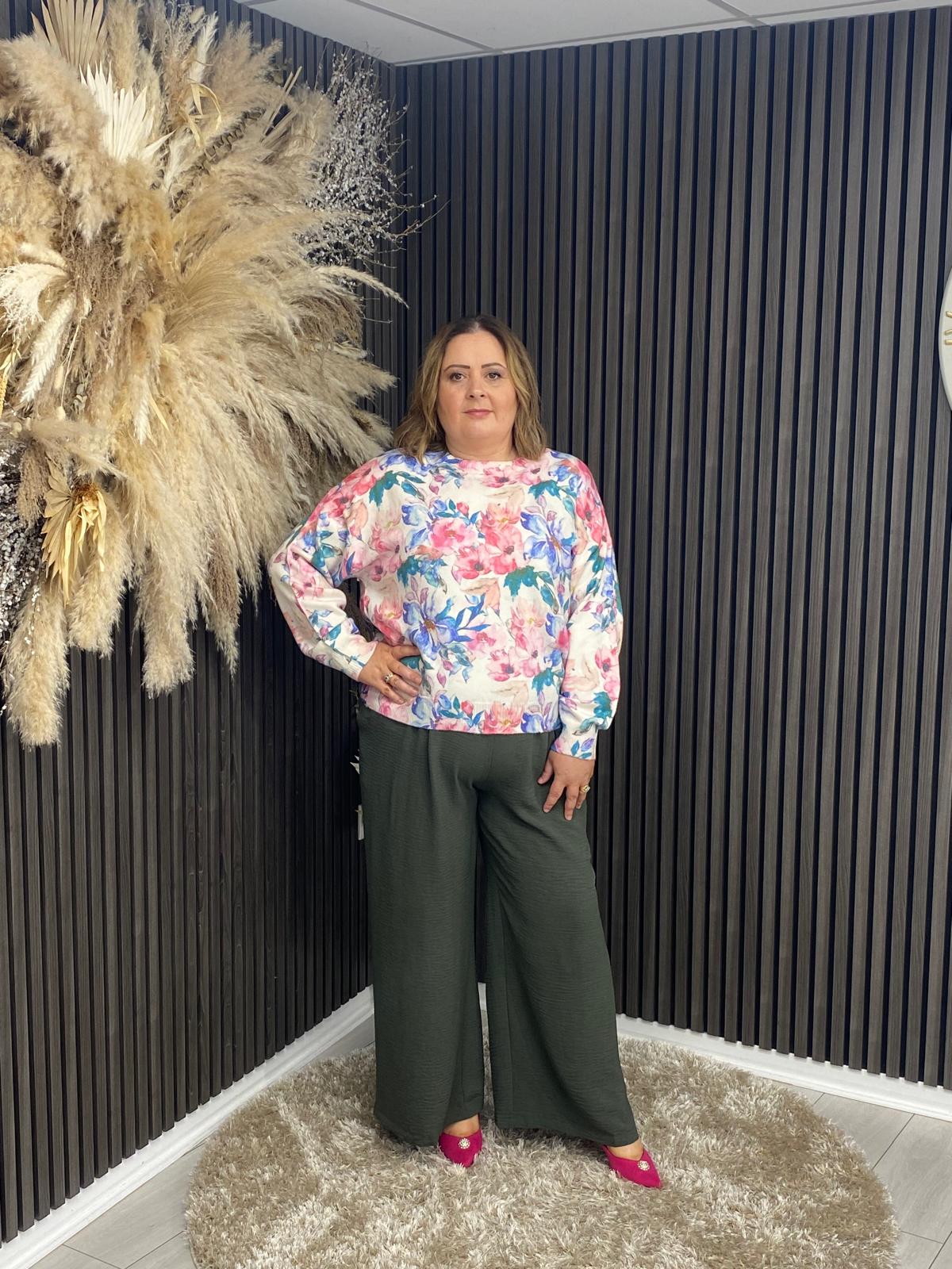 PRISCILLA TOP - FLORAL