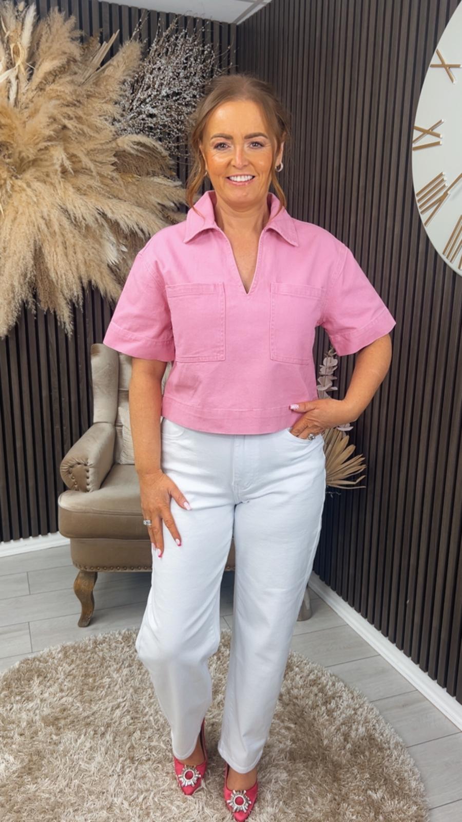 TONI TOP - PINK