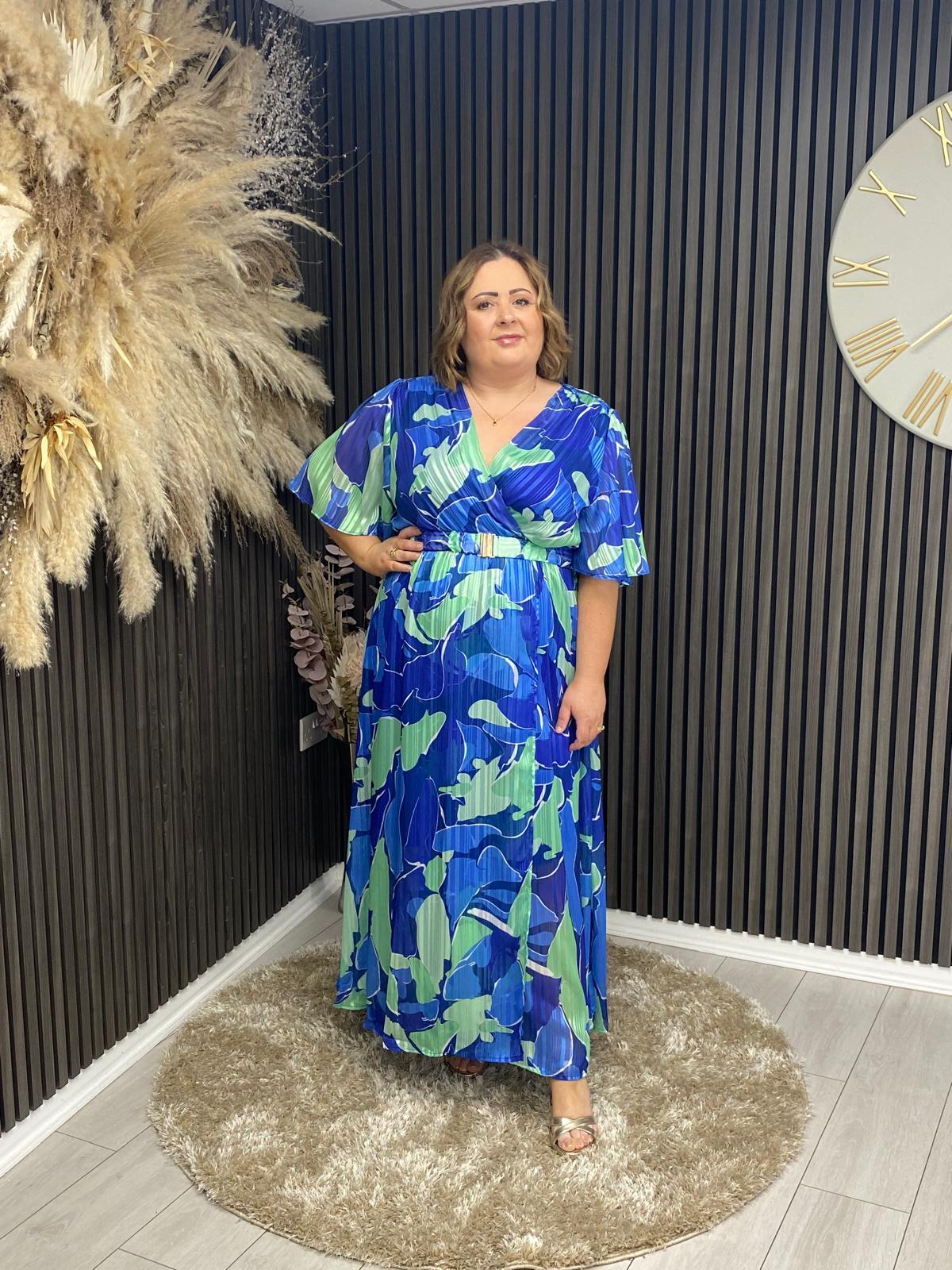 TAMARA DRESS - BLUE