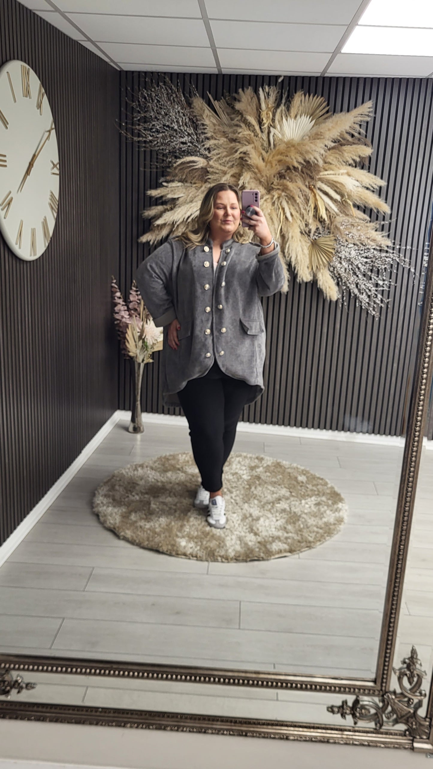 CHARLENE JACKET - GREY