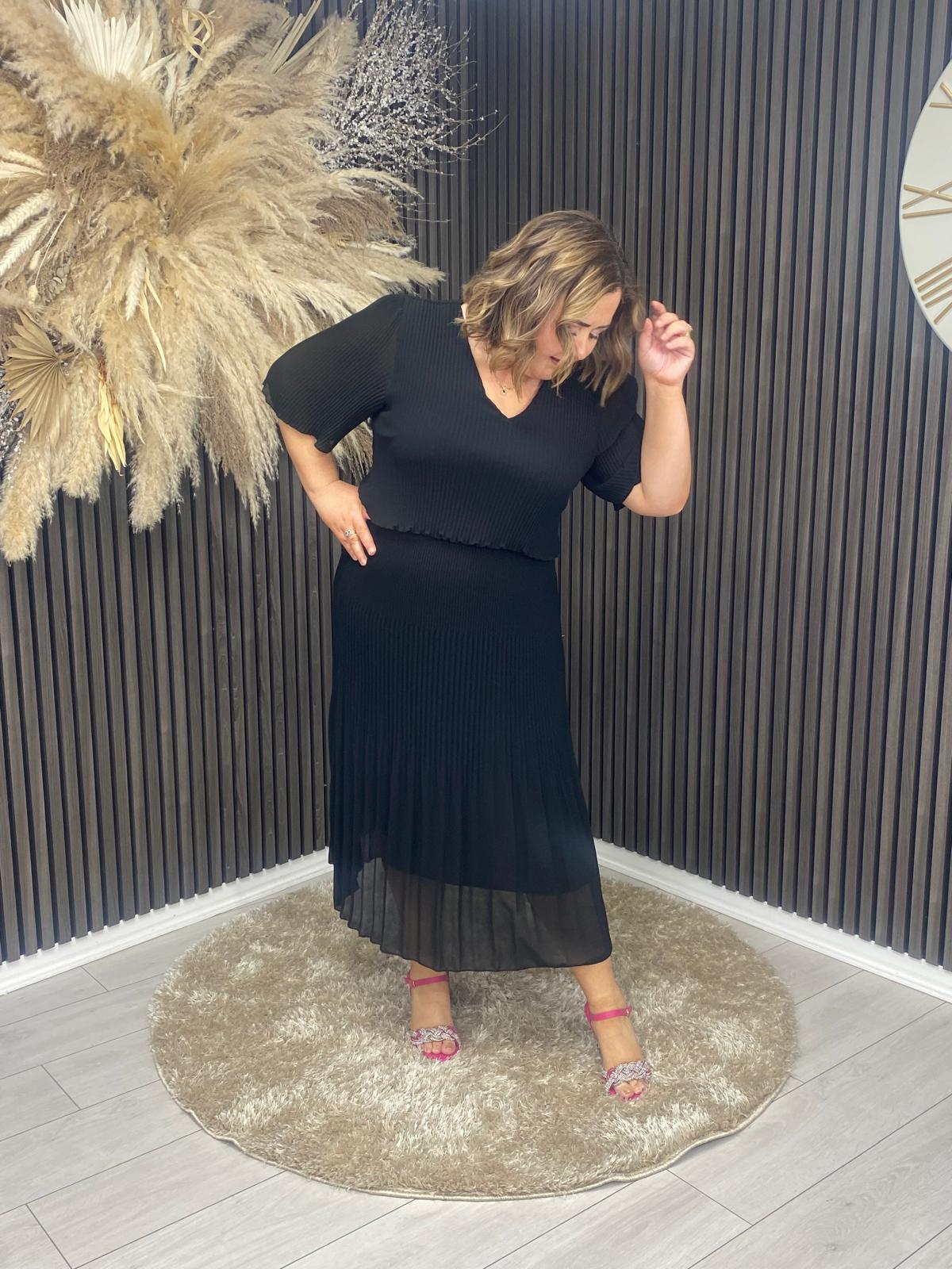 STACEY DRESS - BLACK
