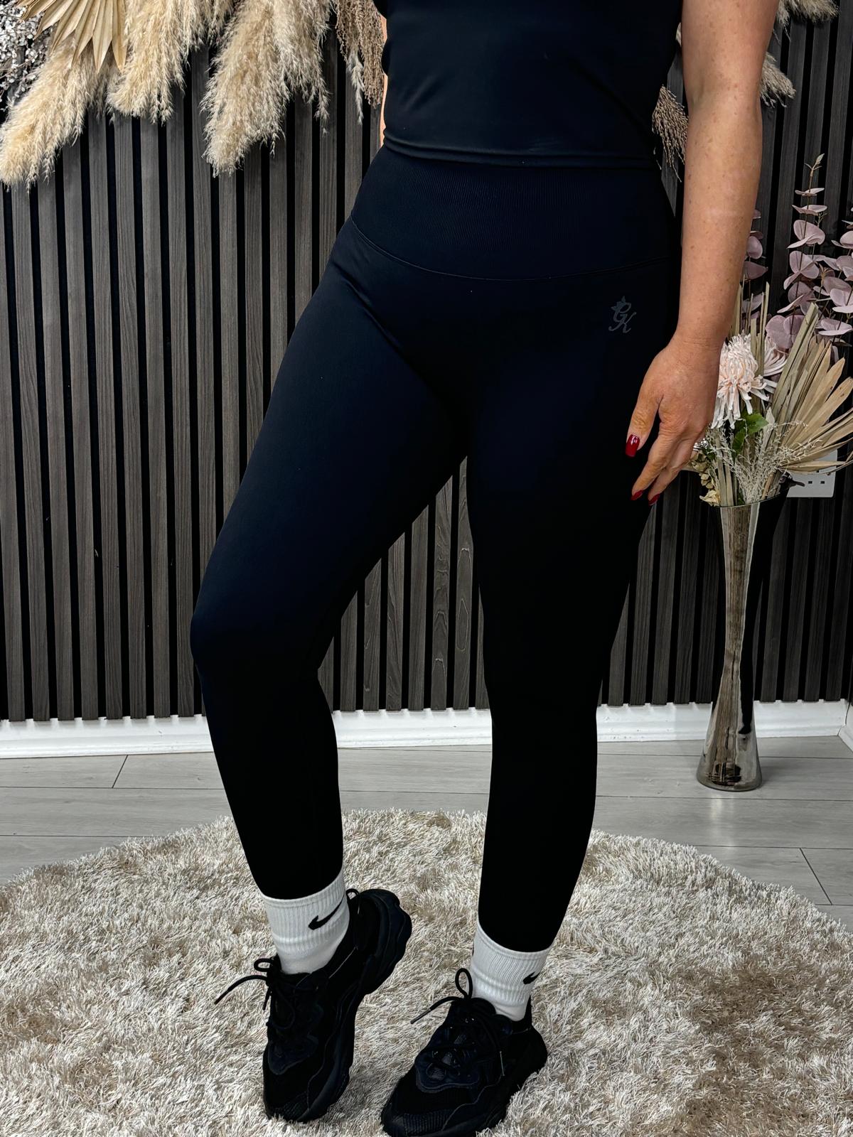GYM KING SCULPT LEGGING - BLACK