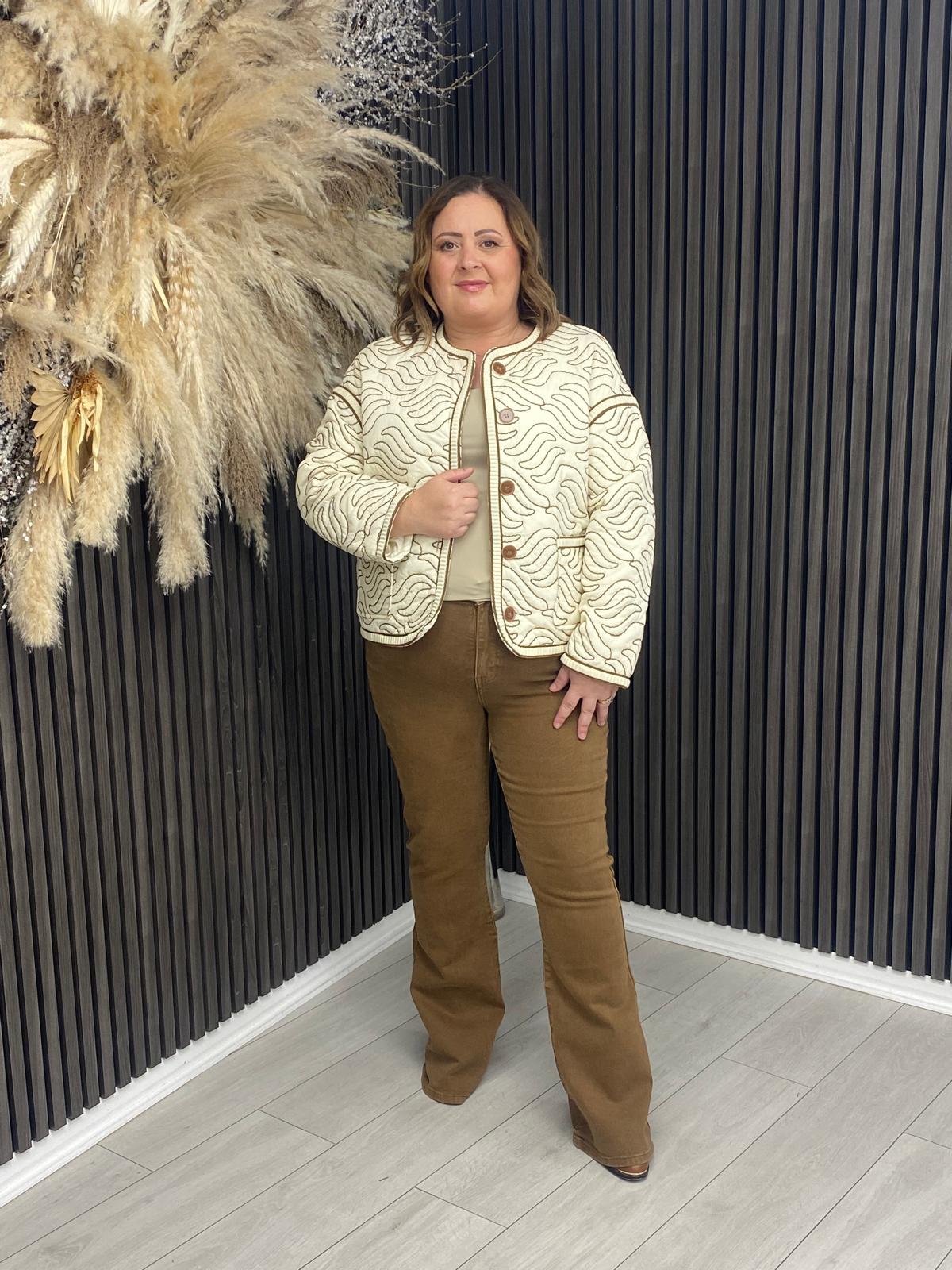 YANA JACKET - CREAM