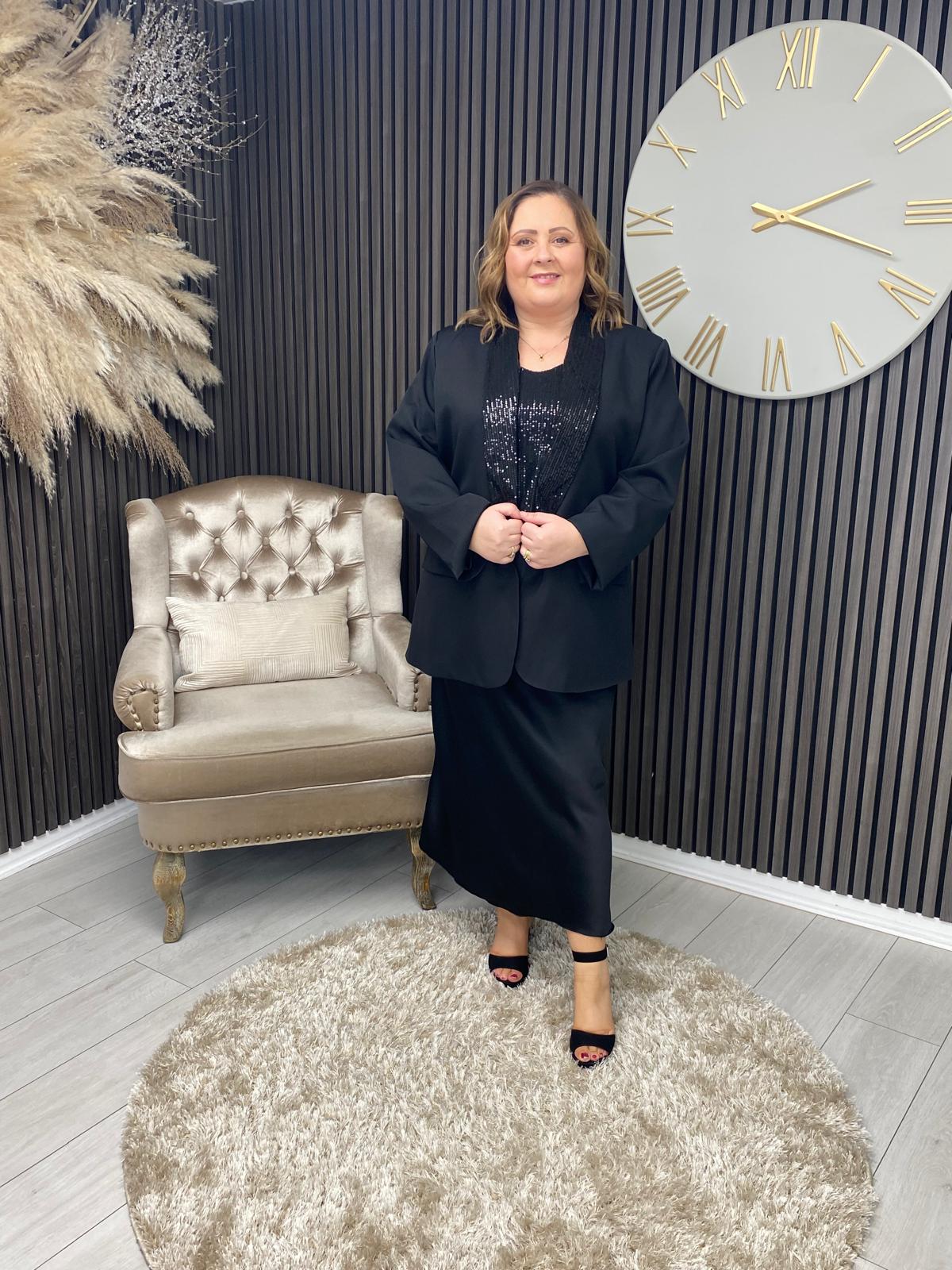 MADDOX BLAZER - BLACK