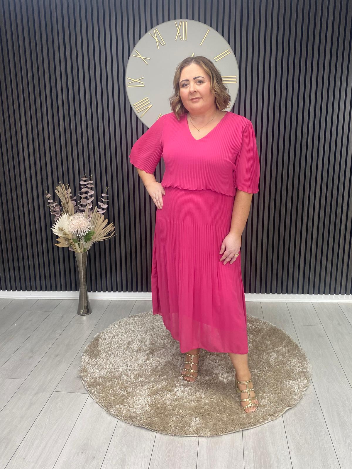 STACEY DRESS - PINK