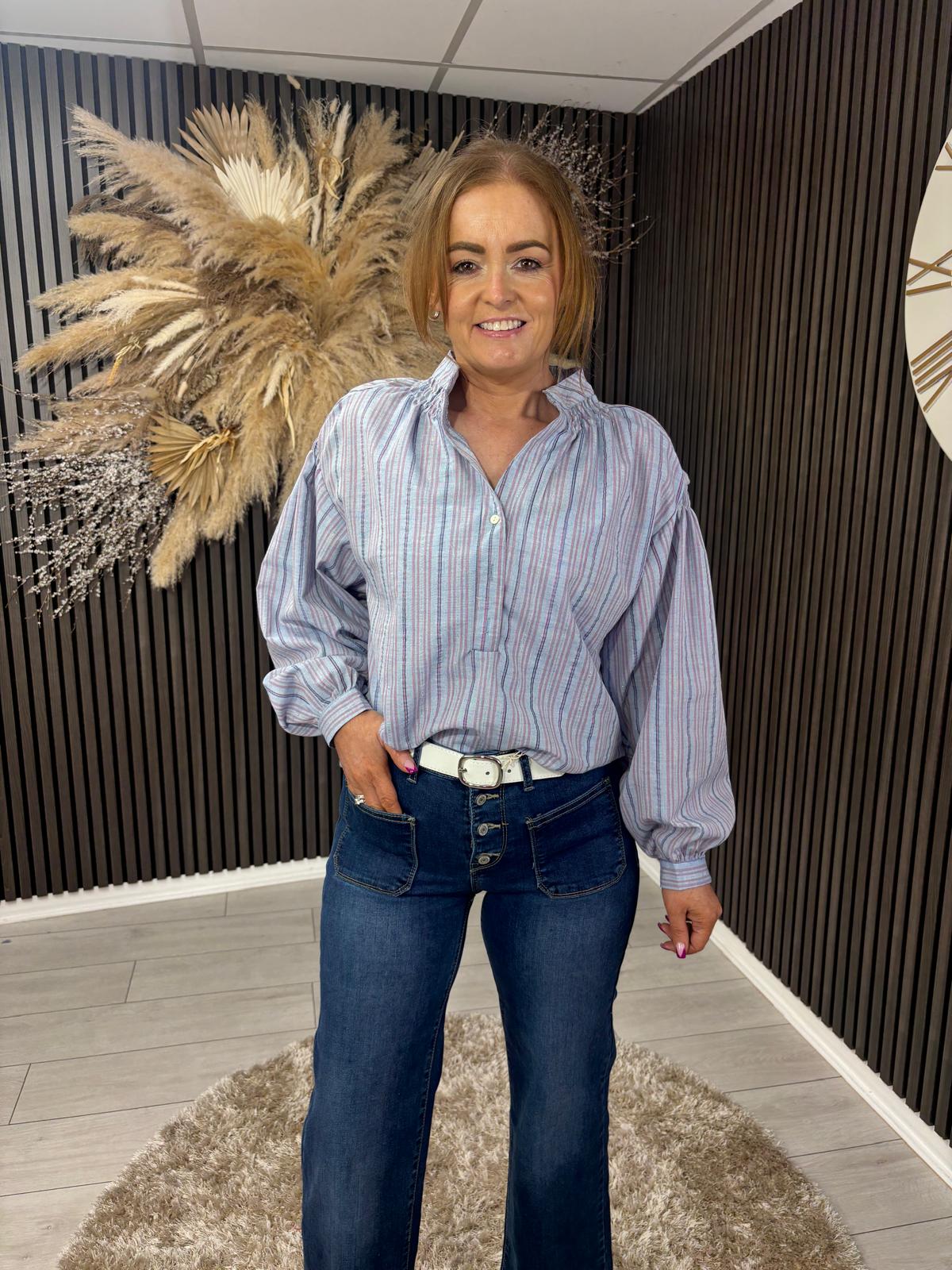 BARBARA SHIRT - BLUE