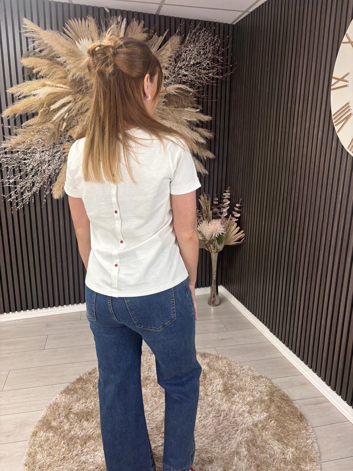 ALEXANDRA T-SHIRT - WHITE