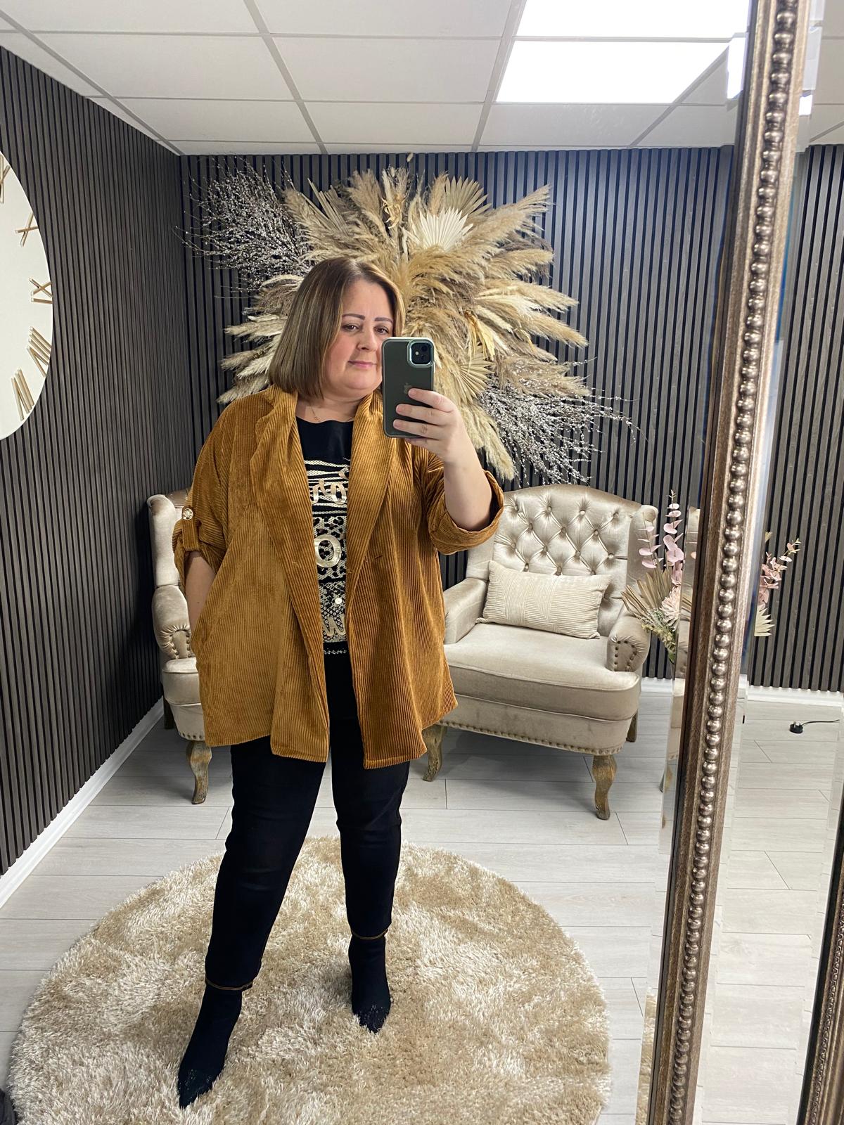 HELENA BLAZER - TAN