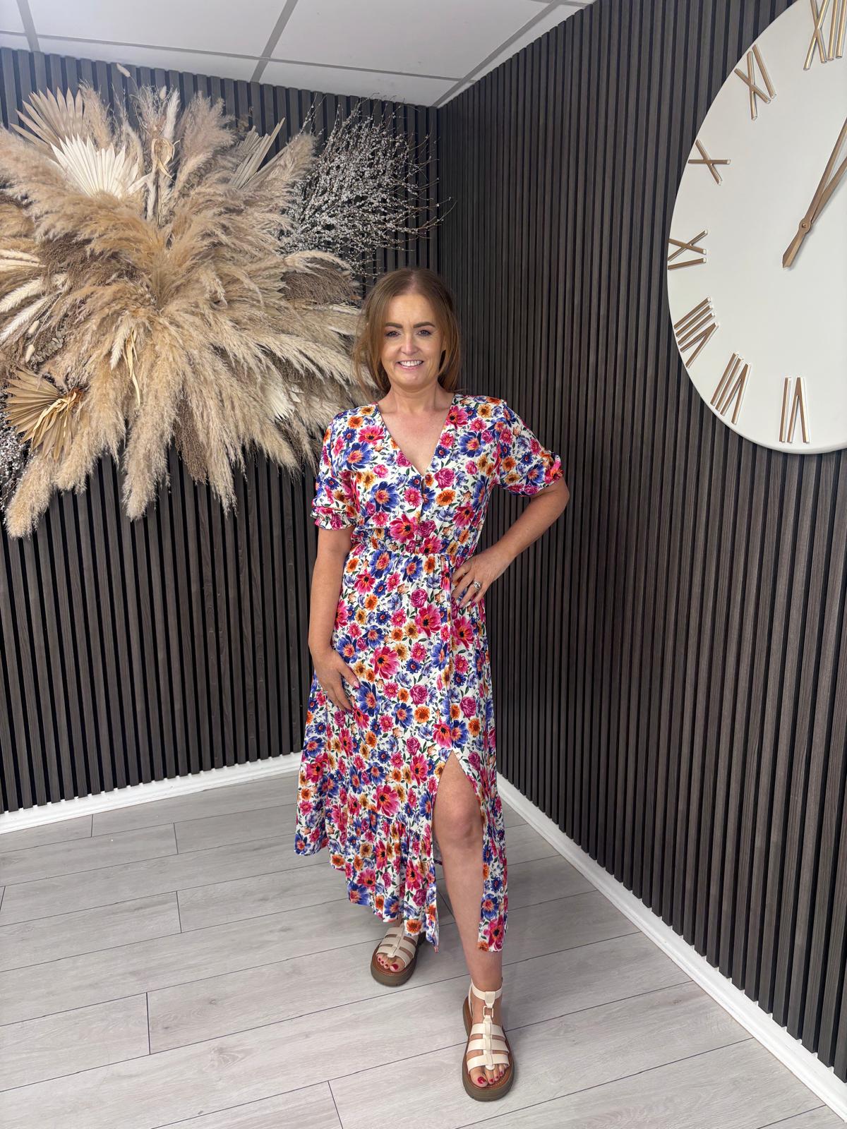 ROZANNE DRESS - BLUE