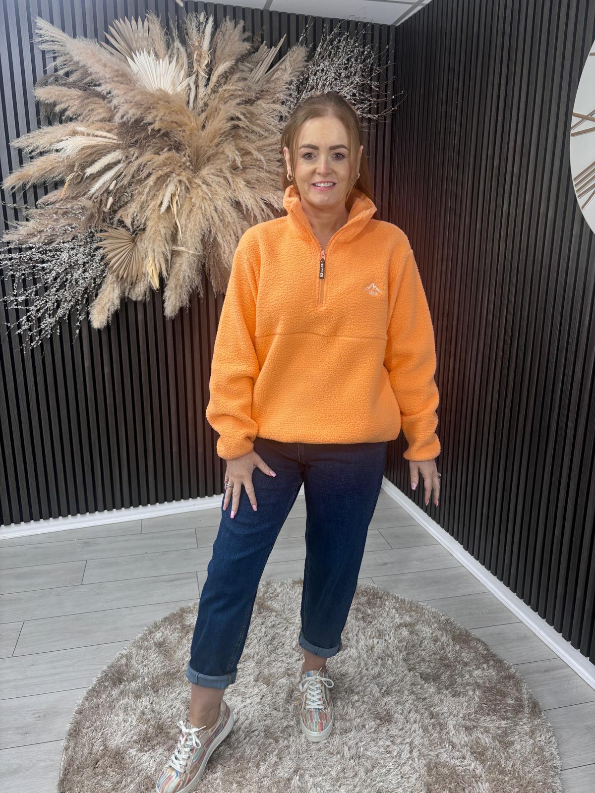 LUNA FLEECE - ORANGE