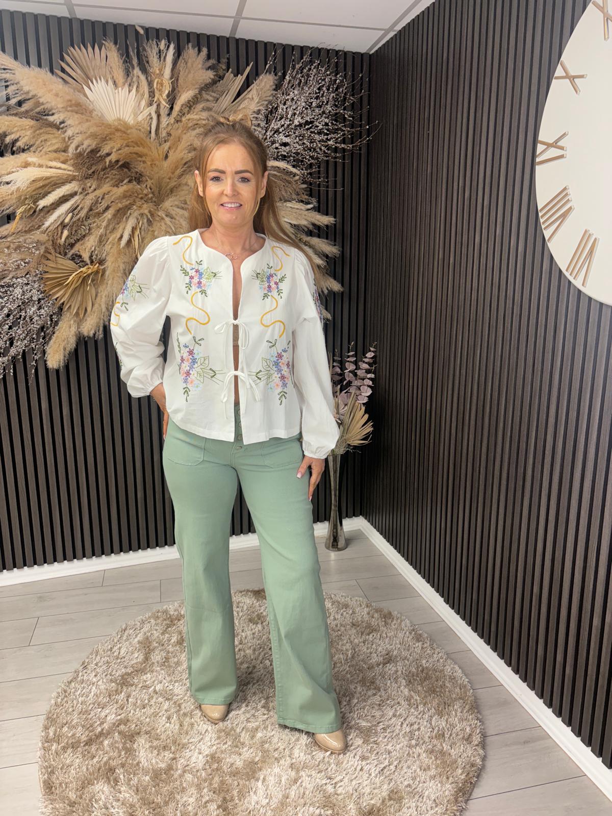 ELLEN TOP - CREAM