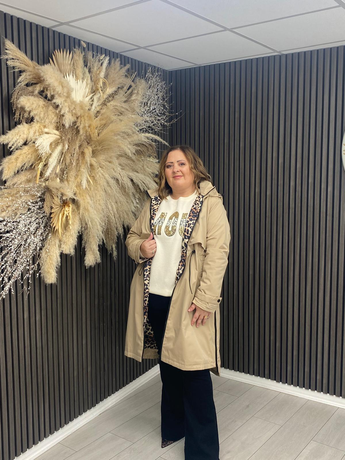 SARA COAT - BEIGE
