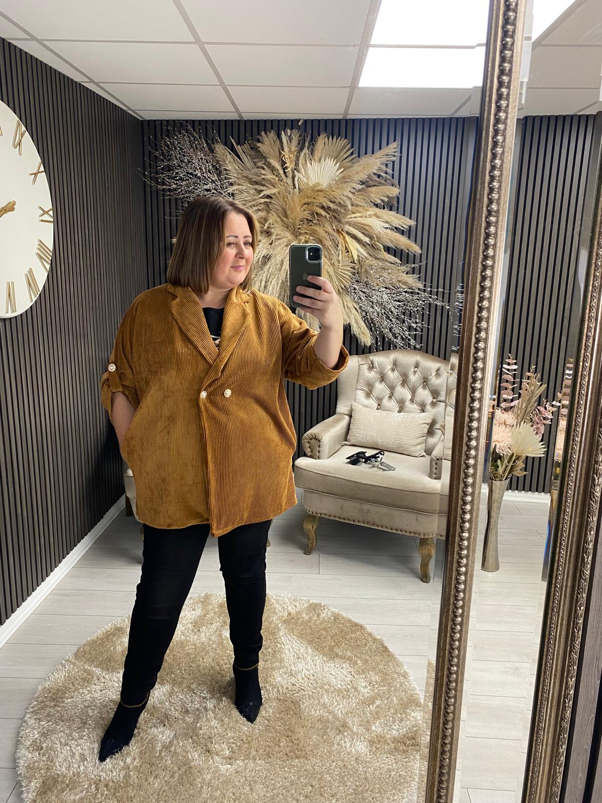 HELENA BLAZER - TAN