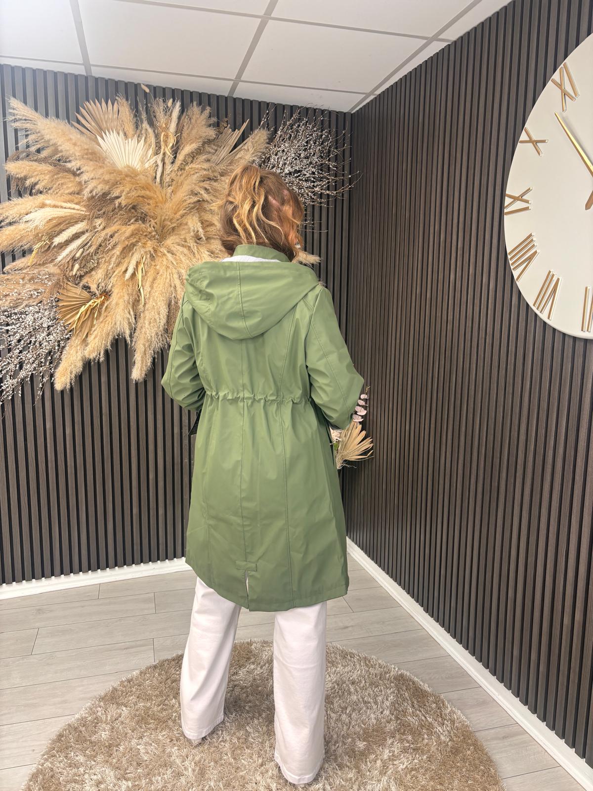 KATH RAINCOAT - KHAKI