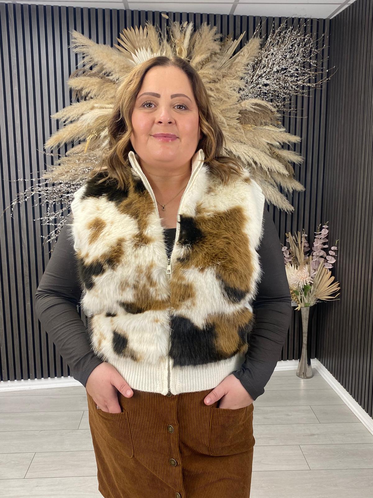 HATTIE VEST - BEIGE