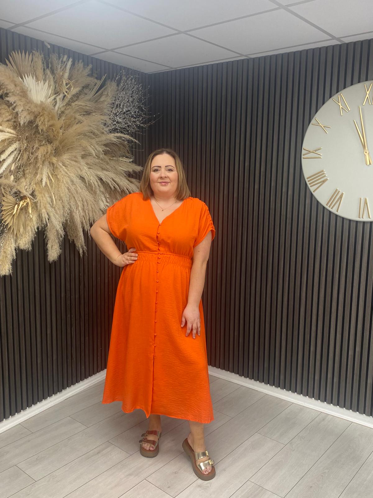 MARNIE DRESS - ORANGE