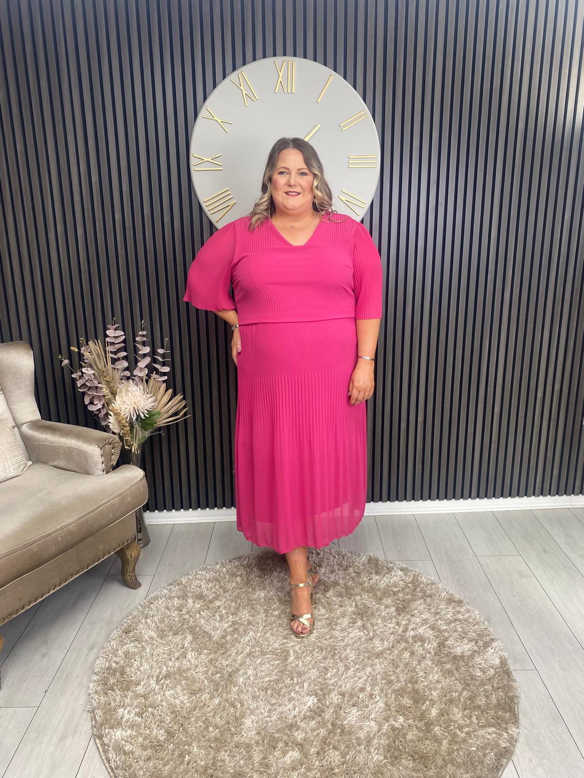 STACEY DRESS - PINK