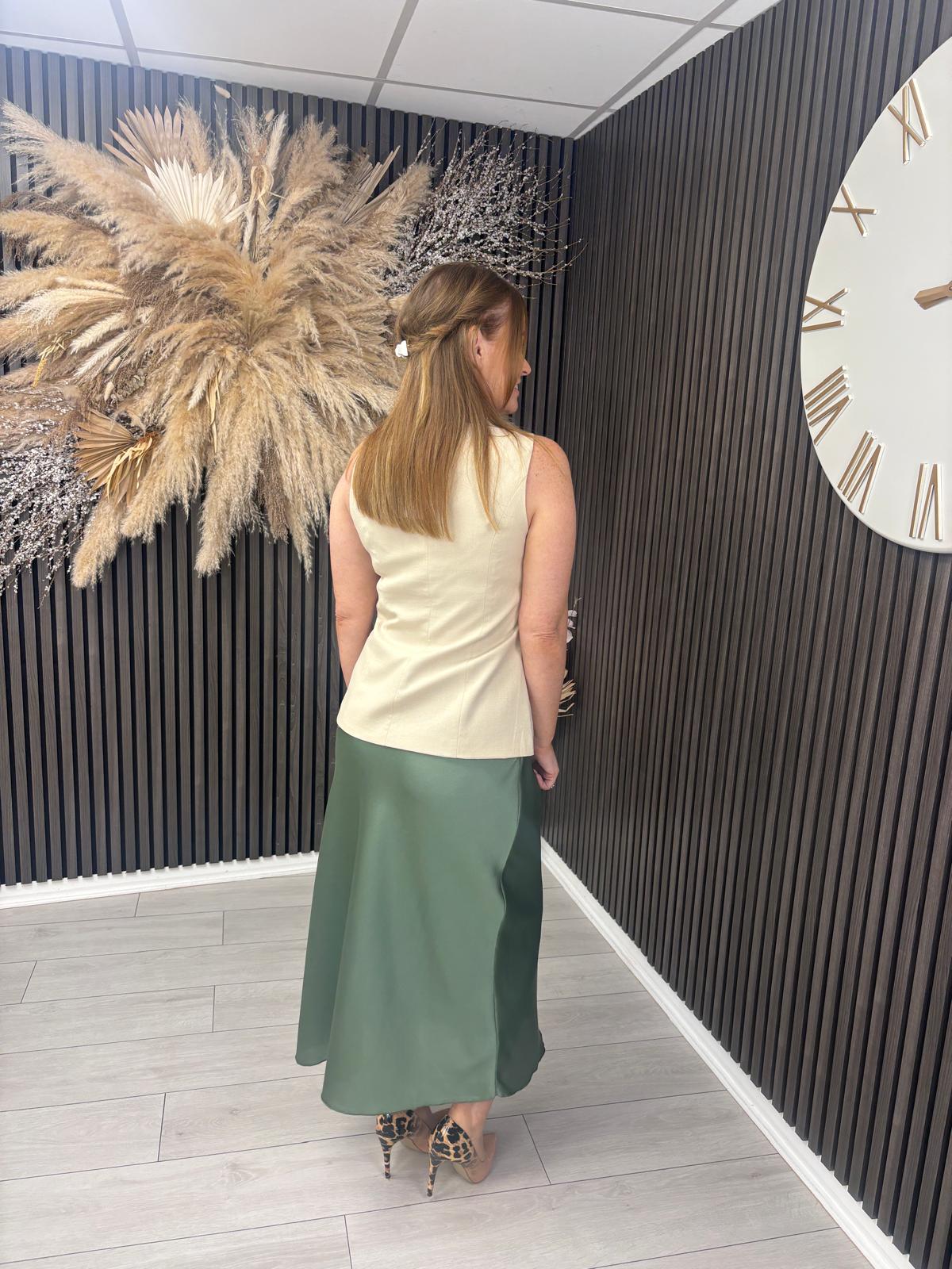 JANE SKIRT - KHAKI