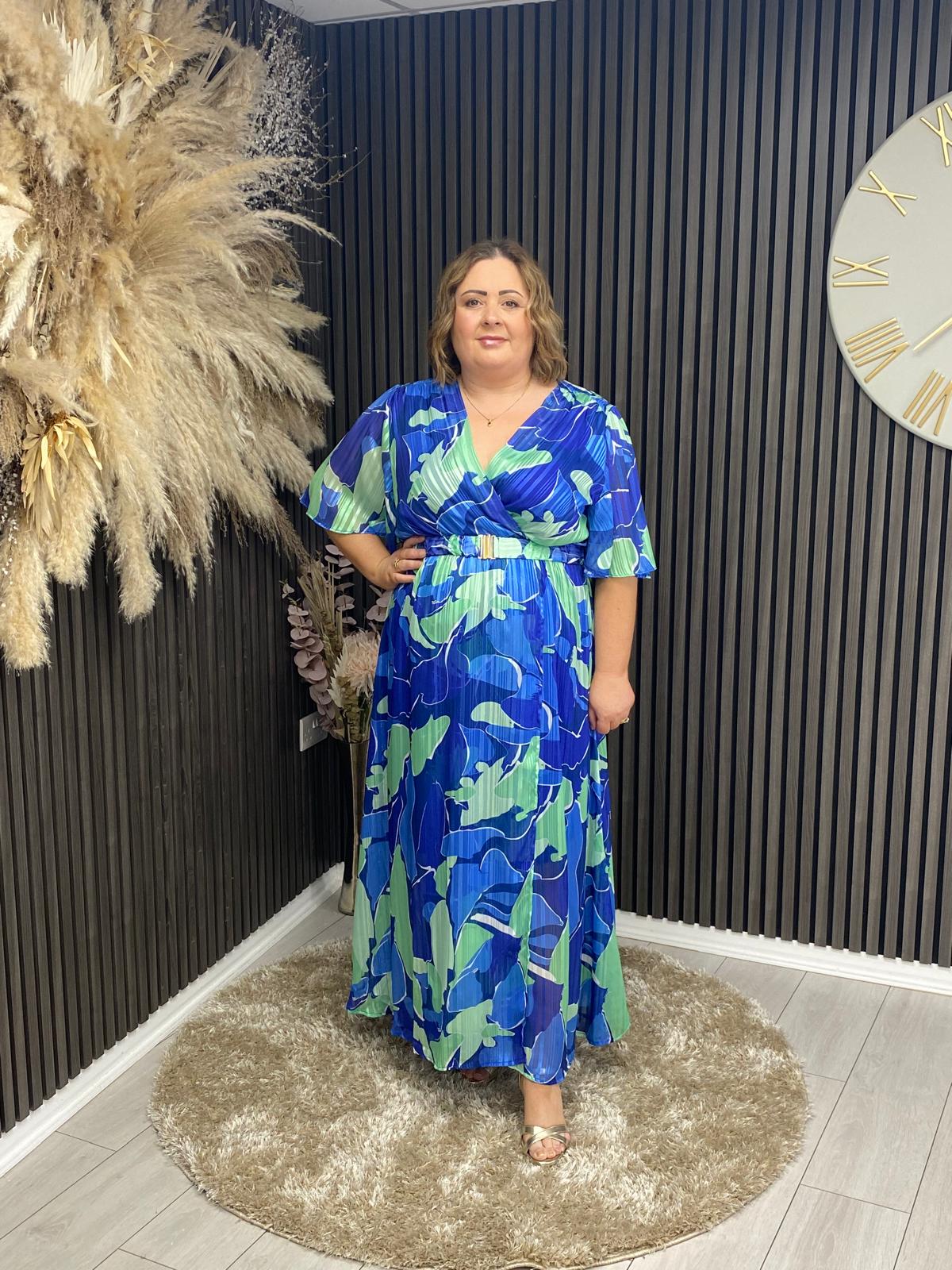 TAMARA DRESS - BLUE