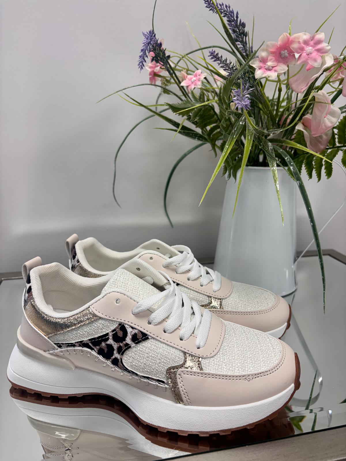 BILLIE TRAINERS - NUDE