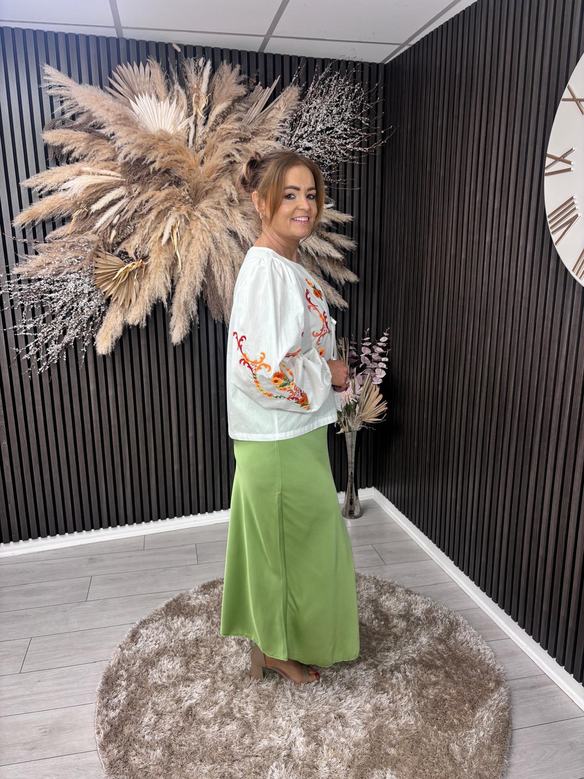 JANE SKIRT - GREEN