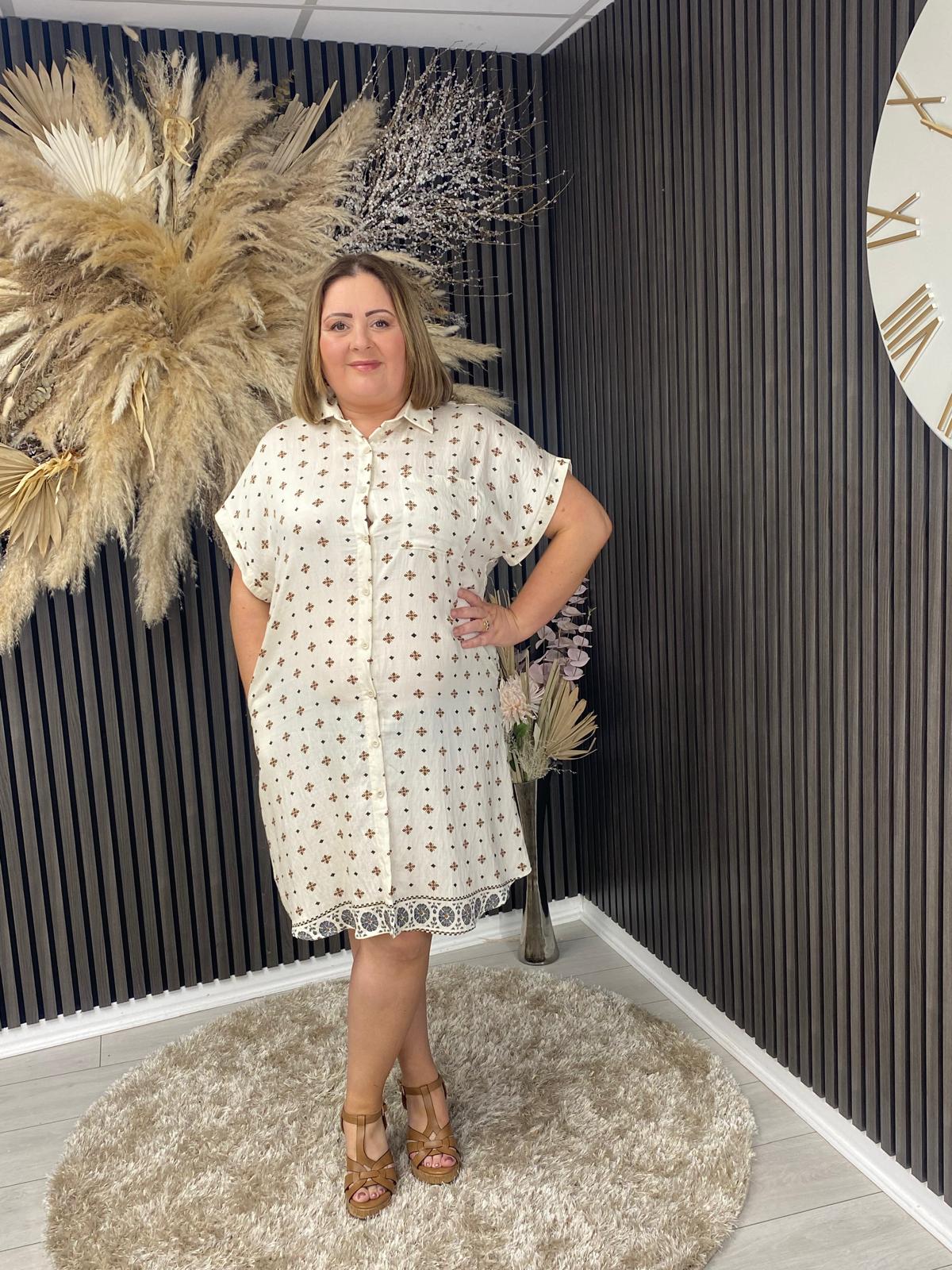 SARA SHIRT DRESS