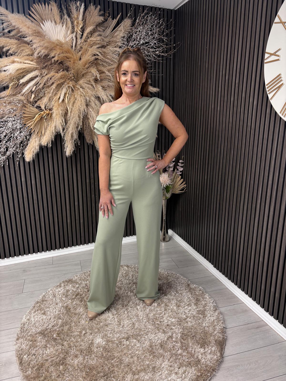 DONNA JUMPSUIT - SAGE