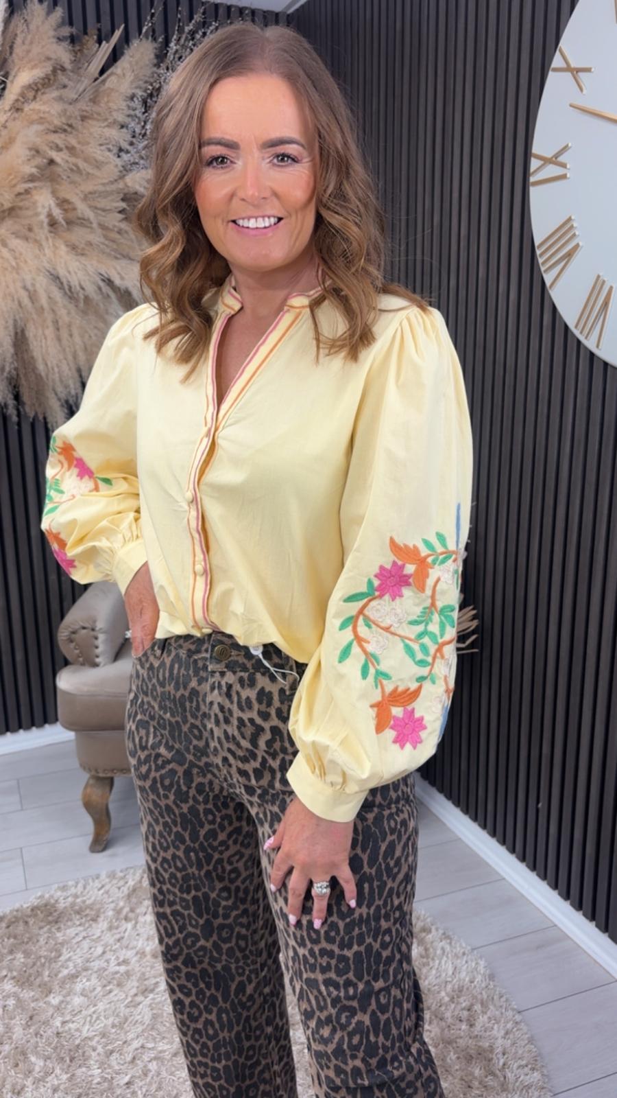 JOAN SHIRT - YELLOW