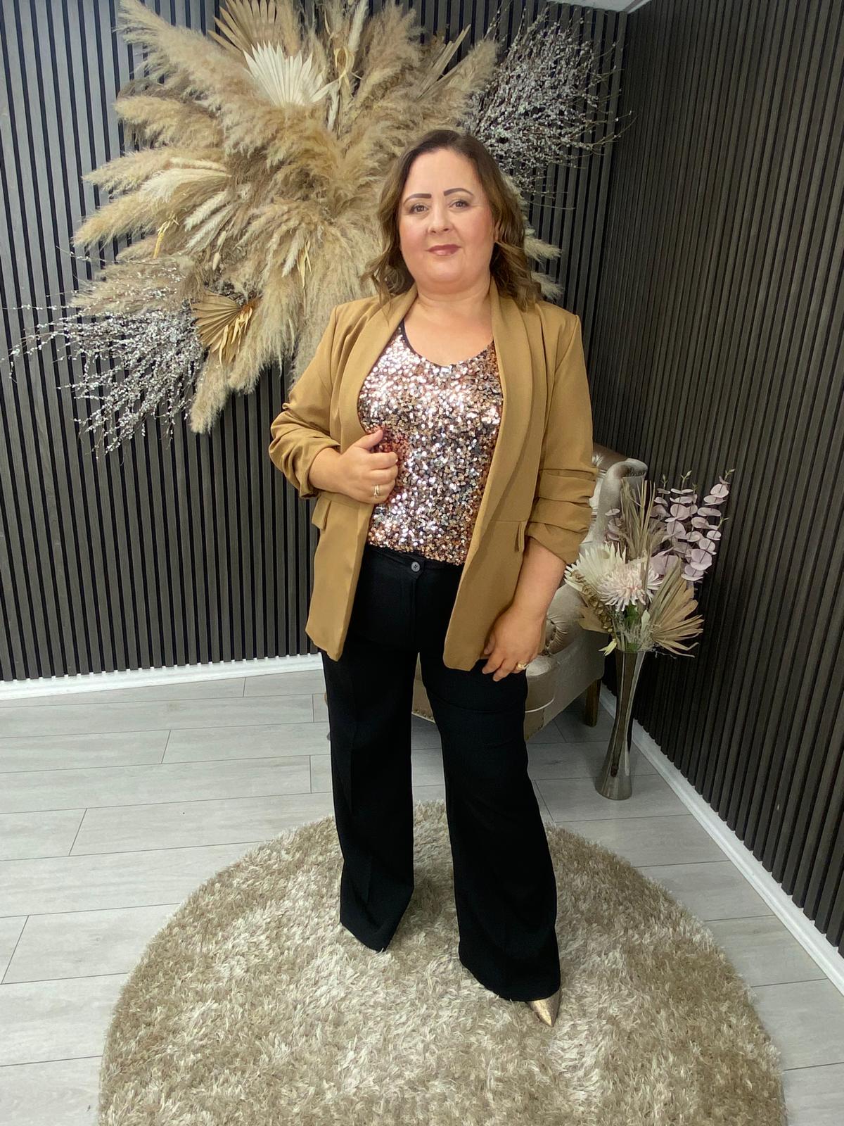 LUCIA TROUSER - BLACK