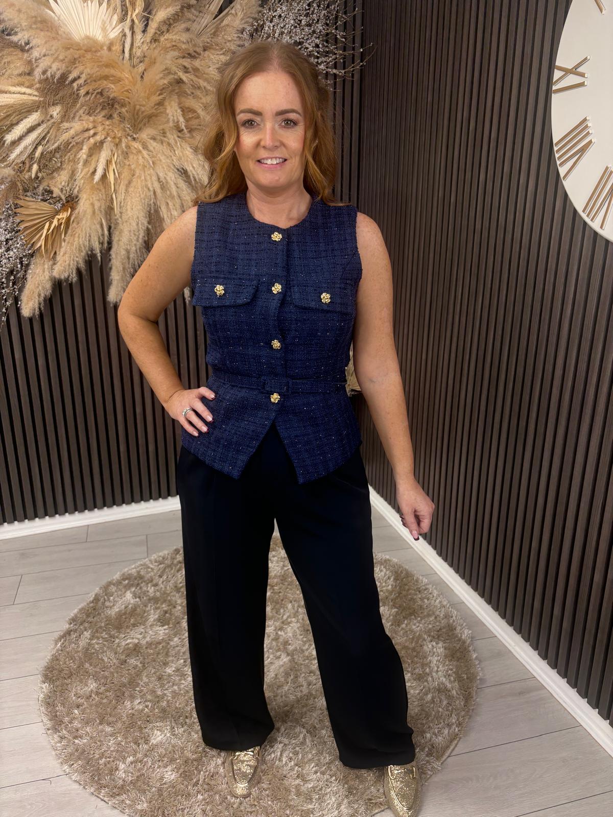KERRY TROUSER - NAVY
