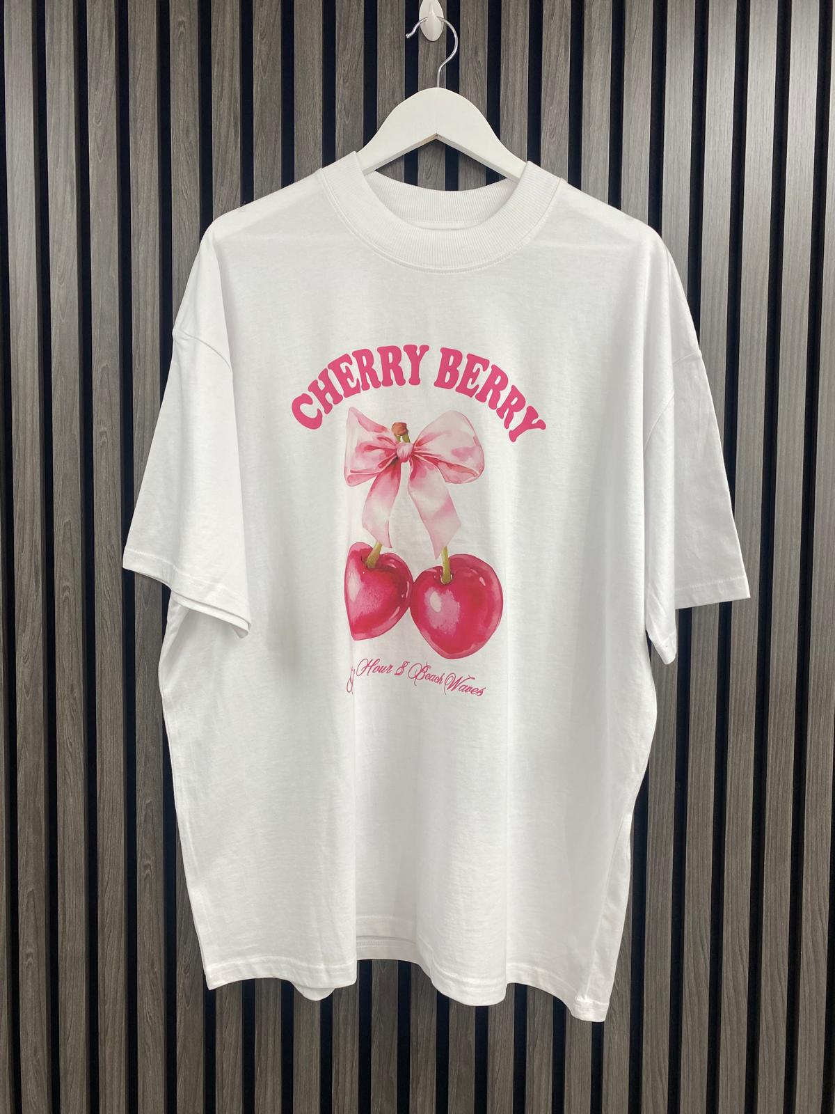 NITA T-SHIRT - CHERRY